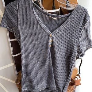 Button up T-shirt